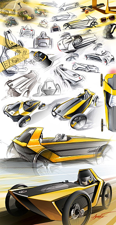 工業(yè)設(shè)計(jì)手繪 從概念到模型的藝術(shù)橋梁